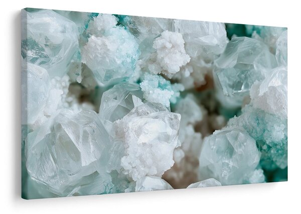 Quadro su tela – Fragile bellezza dei cristalli di montagna