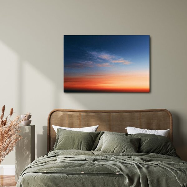 Quadro su tela – Tramonto sotto le nuvole