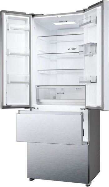 Haier Frigorifero Americano Side By Side No Frost Capacit 444 Litri Classe E colore Argento - HFR5719EWM