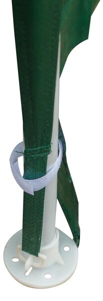 Tendostruttura Impermeabile 3x6m in Acciaio e PE con Pannelli Rimovibili Verde