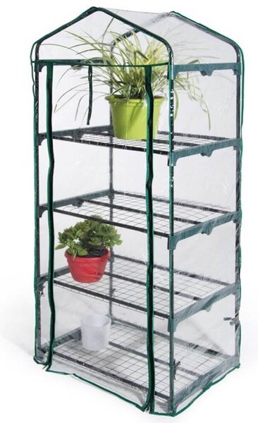 Serra da Giardino in Metallo e PVC 4 Ripiani Bertozzi