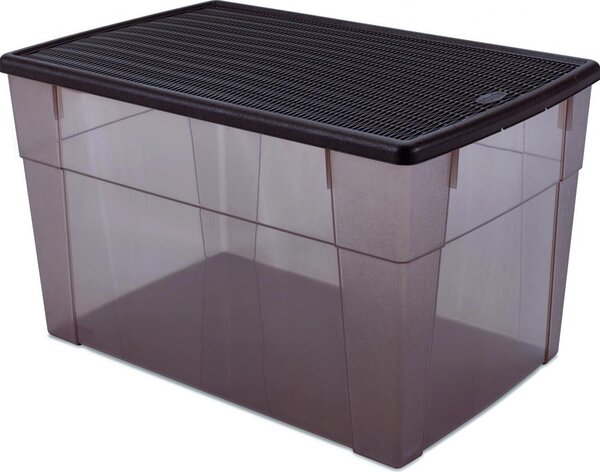 STEFANPLAST Scatola Multiuso Elegance Box Xxl cm 59x39xH 35 Moka/Moka - 8034934