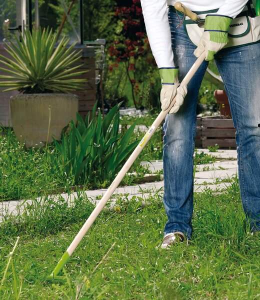 Rastrello per Giardinaggio 14 Denti con Manico in Legno Rama