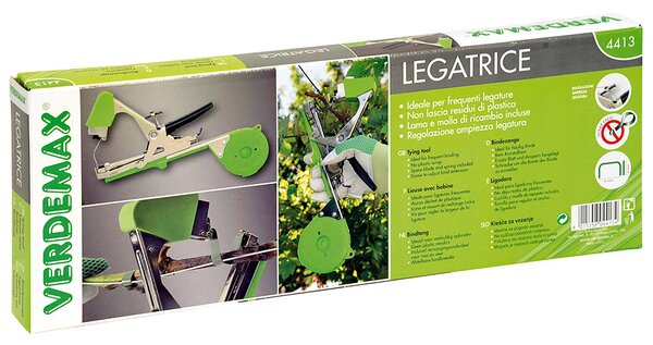 Pinza Legatrice da Giardino per Vigneto 34x16x2cm Rama Tape Verde