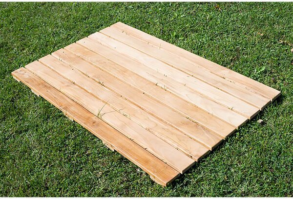 Pedana Piatto Doccia in Legno 120x80cm ATI Docce