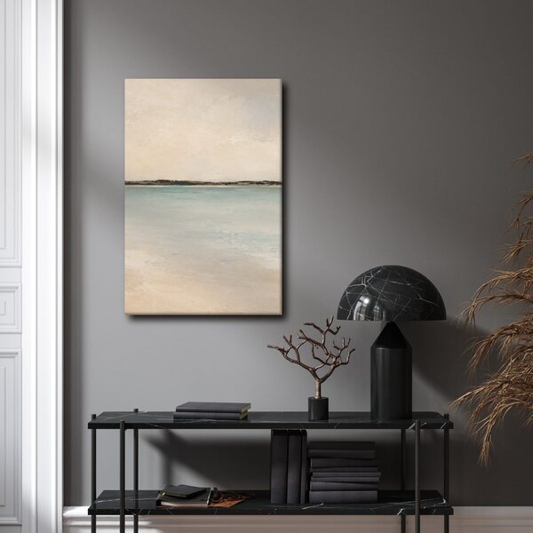 Quadro su tela – Costa delicata nei toni pastello