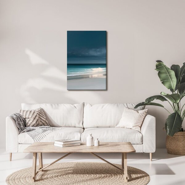 Quadro su tela – Costa con onda tranquilla