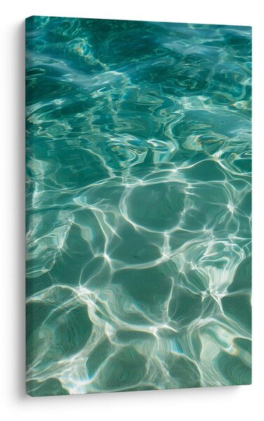 Quadro su tela – Scintillio del sole sull’acqua