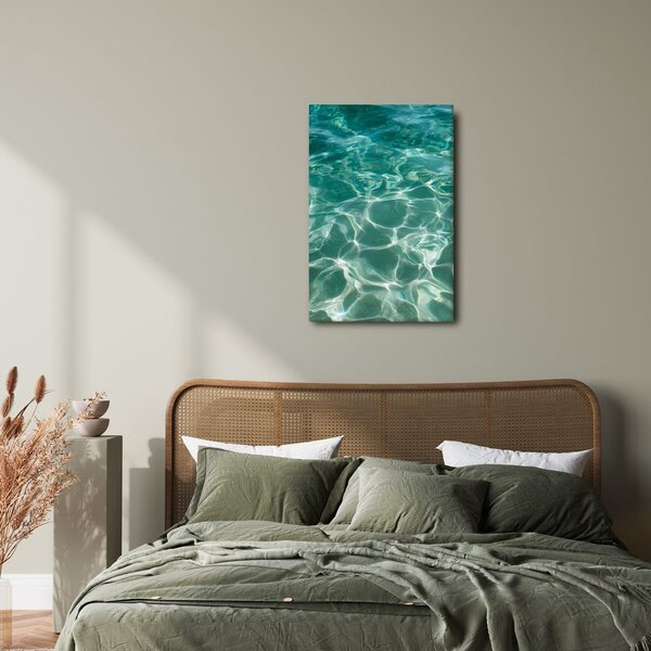 Quadro su tela – Scintillio del sole sull’acqua