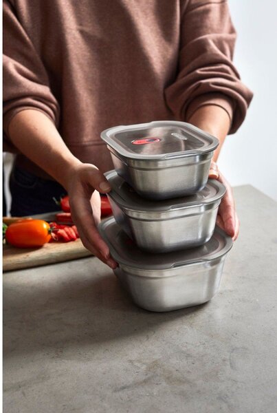 Contenitore sottovuoto per alimenti in acciaio inox – Black + Blum