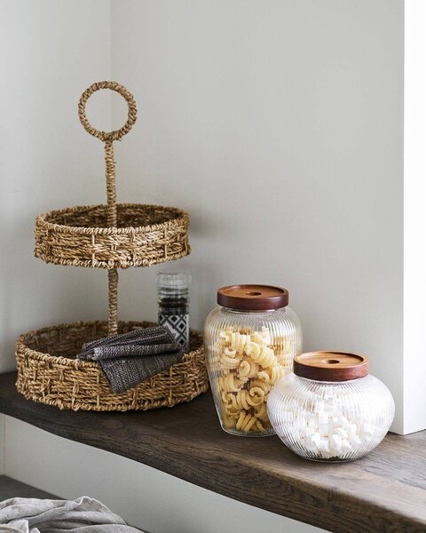 Set di contenitori per alimenti in vetro 2 pz Maya – House Nordic