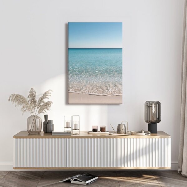 Quadro su tela – Mare turchese e spuma