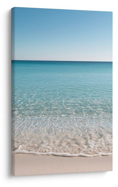 Quadro su tela – Mare turchese e spuma