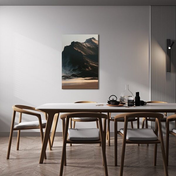 Quadro su tela – Vetta rocciosa sopra la costa