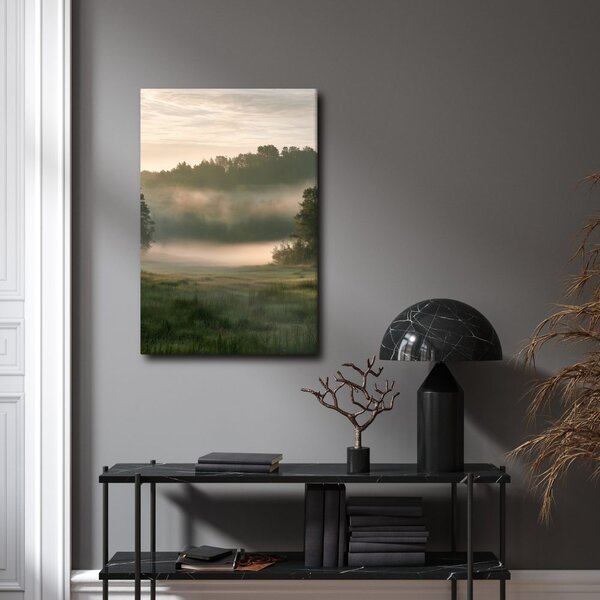 Quadro su tela – Alba silenziosa nel paesaggio