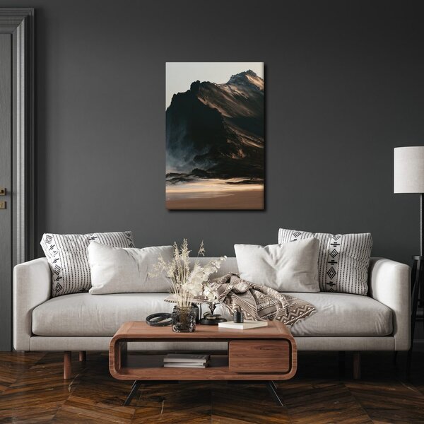 Quadro su tela – Vetta rocciosa sopra la costa