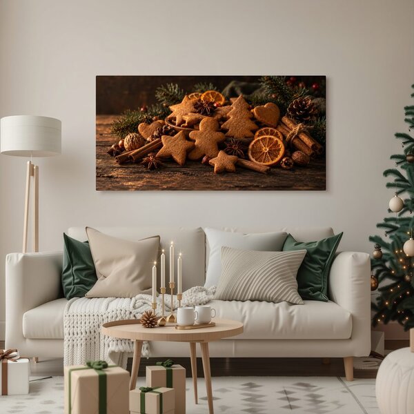 Quadro su tela – Dolci delle feste all’arancia