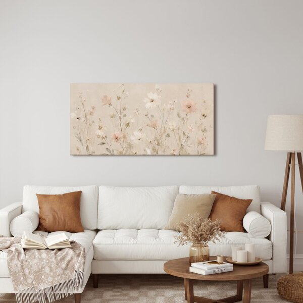 Quadro su tela – Delicata carezza floreale