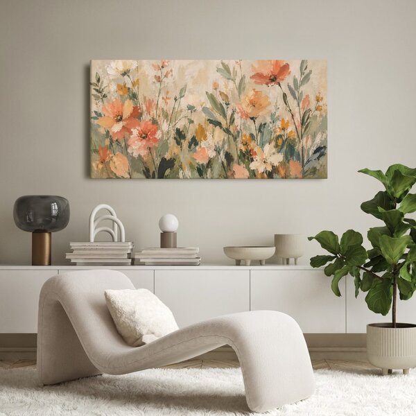 Quadro su tela – Teneri fiori nel campo