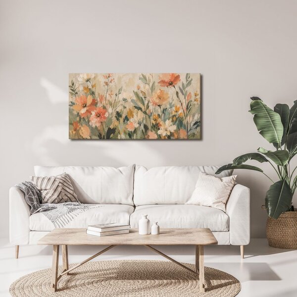 Quadro su tela – Teneri fiori nel campo