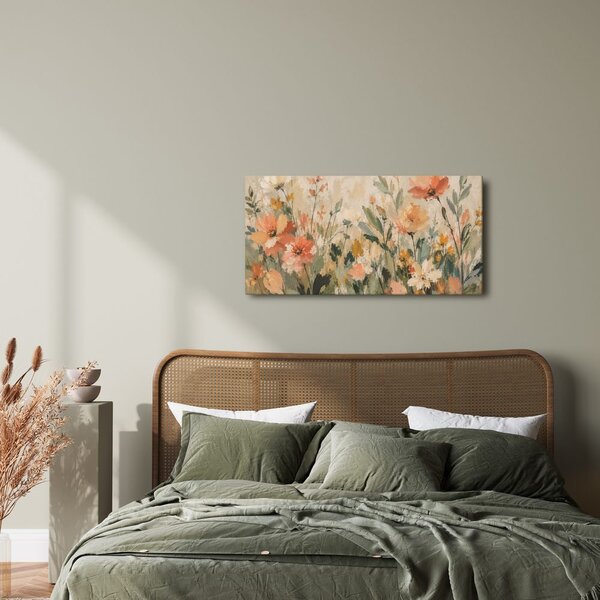 Quadro su tela – Teneri fiori nel campo