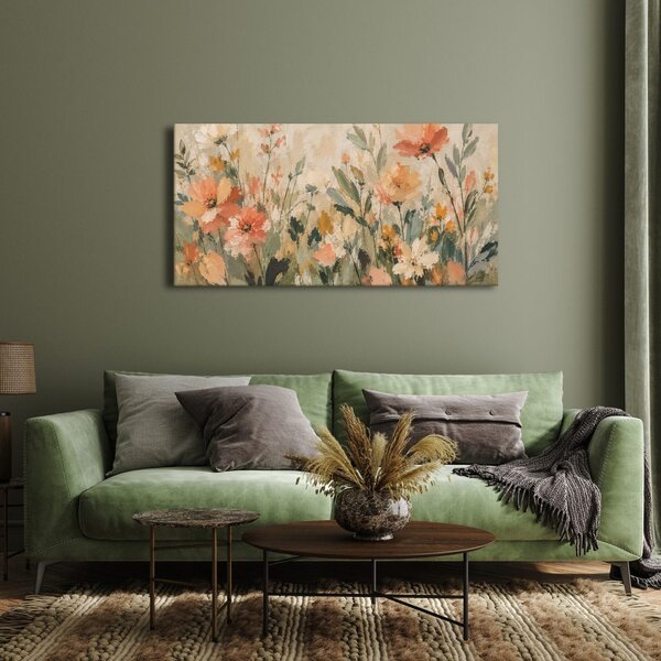 Quadro su tela – Teneri fiori nel campo