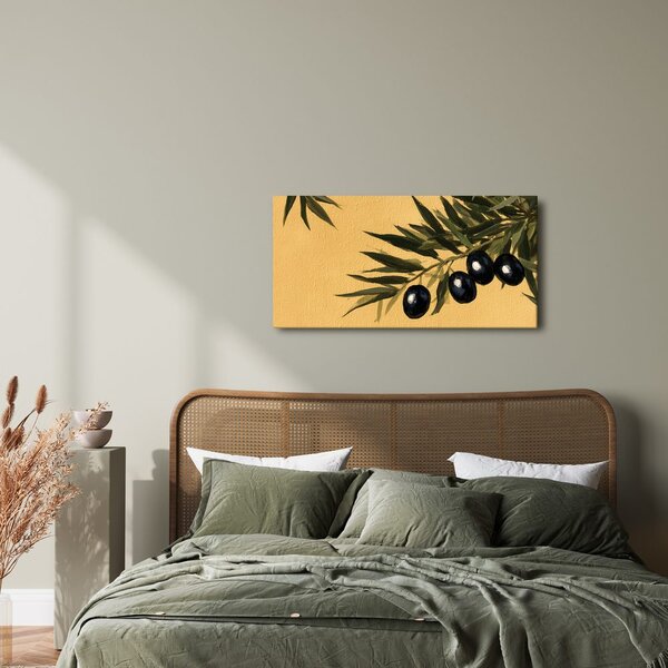 Quadro su tela – Frutti maturi dell’olivo
