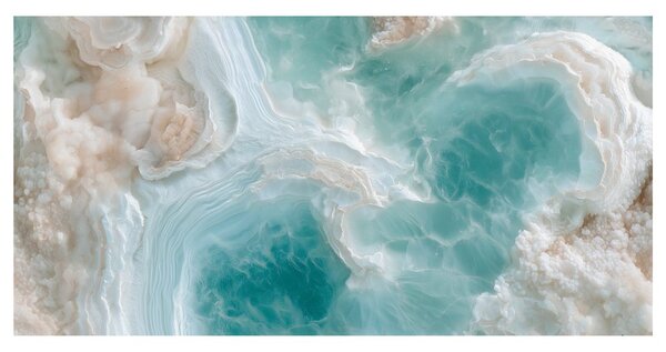 Quadro su tela – Astrazione nella schiuma marina