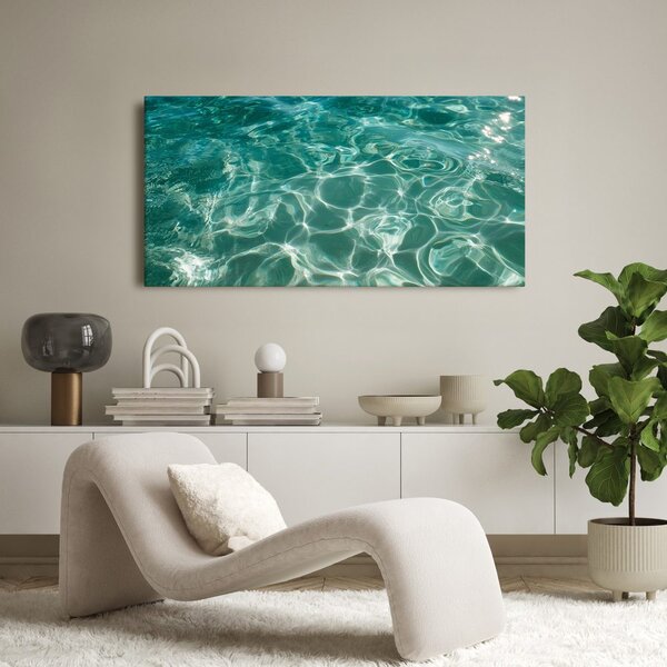 Quadro su tela – Superficie del mare cristallina