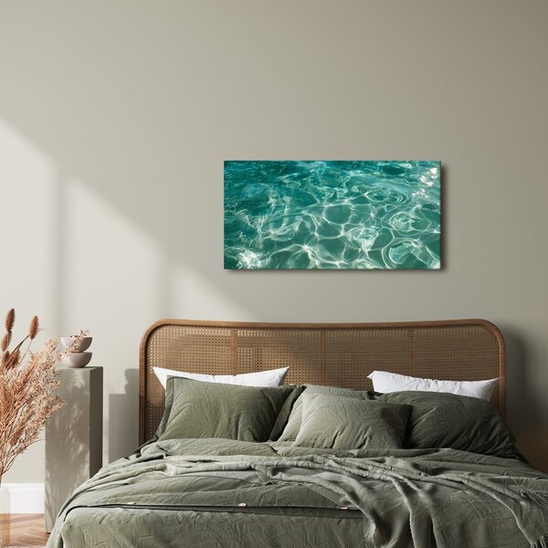 Quadro su tela – Superficie del mare cristallina