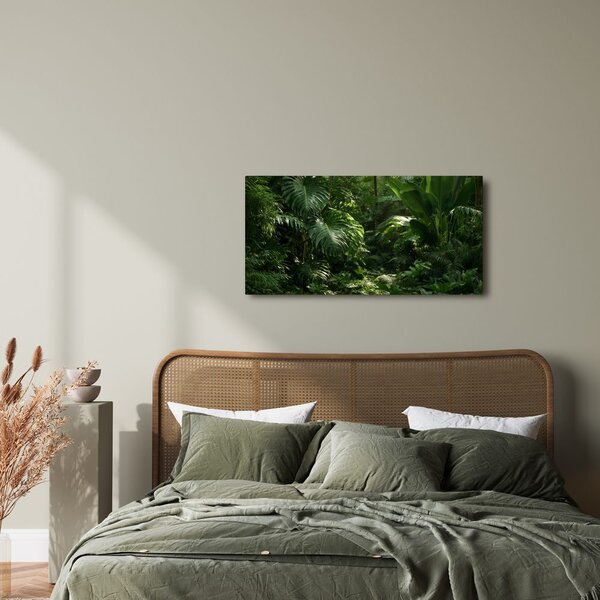 Quadro su tela – Foresta pluviale tra le foglie