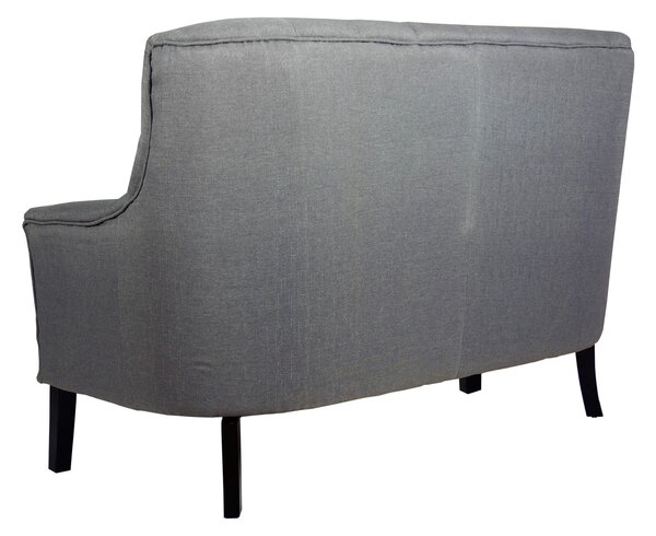 Divano 3 Posti 103x72x150 cm in Tessuto Grigio