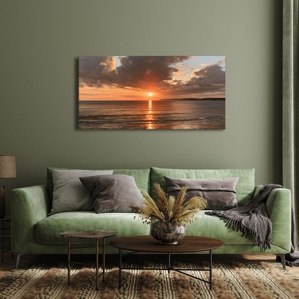 Quadro su tela – Riflesso serale sull’acqua