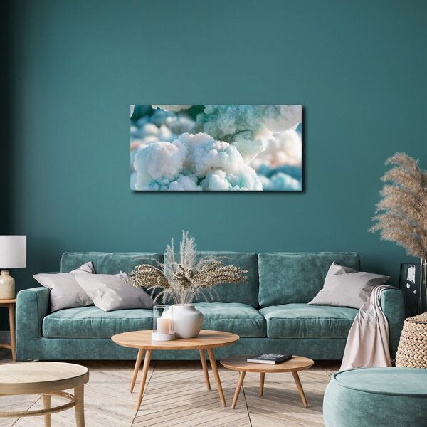 Quadro su tela – Paesaggio cristallino onirico in blu