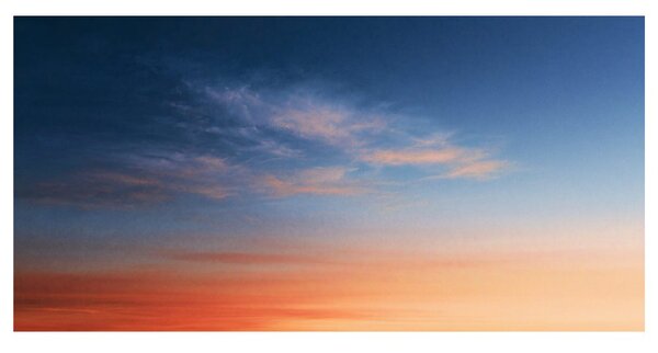Quadro su tela – Cielo pastello sopra l’orizzonte
