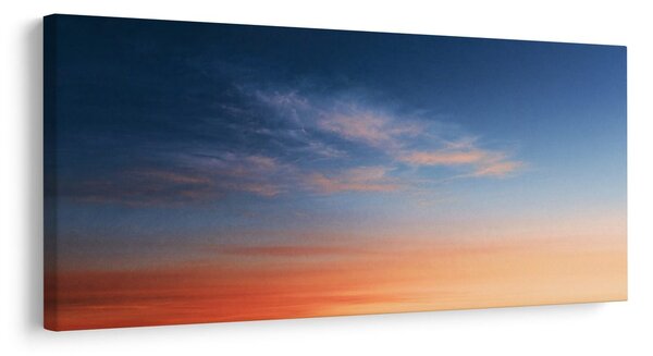 Quadro su tela – Cielo pastello sopra l’orizzonte