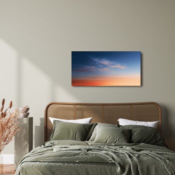 Quadro su tela – Cielo pastello sopra l’orizzonte