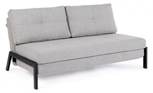 Divano Letto 2 Ripiani Hayden Beige in Tessuto