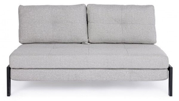 Divano Letto 2 Ripiani Hayden Beige in Tessuto