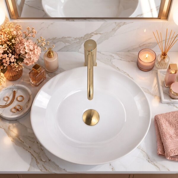 Lavabo da appoggio Rea Evelin