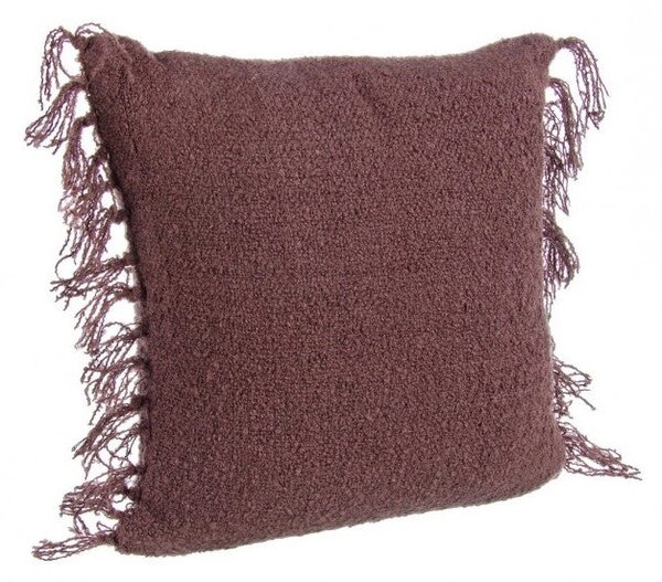 Cuscino Fatima Bordeaux 45x45 cm in Tessuto