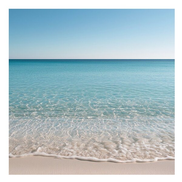 Quadro su tela – Onde delicate sulla spiaggia
