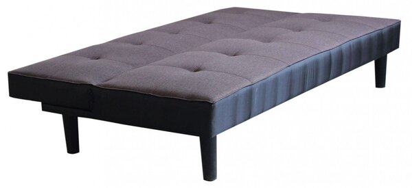 Divano Letto Alvin 180x86x78 cm in Tessuto Antracite