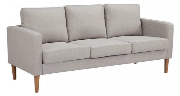 Divano 3 Posti Ramsey 180x73x82 h cm in Tessuto Beige