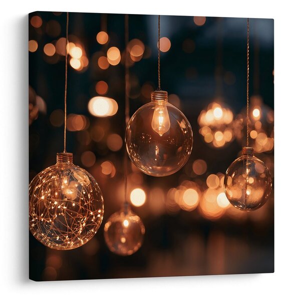 Quadro su tela – Illuminazione magica con effetto bokeh