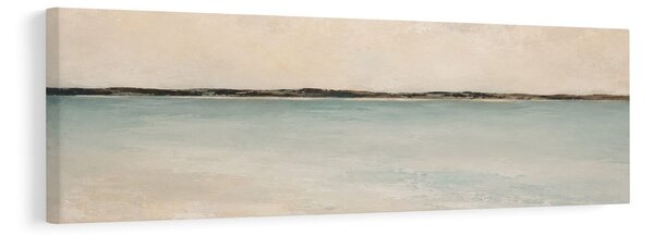 Quadro su tela – Mare silenzioso sotto il cielo chiaro