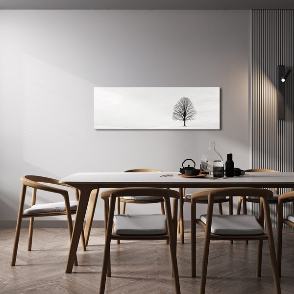 Quadro su tela – Silenzioso albero della vita nella pianura