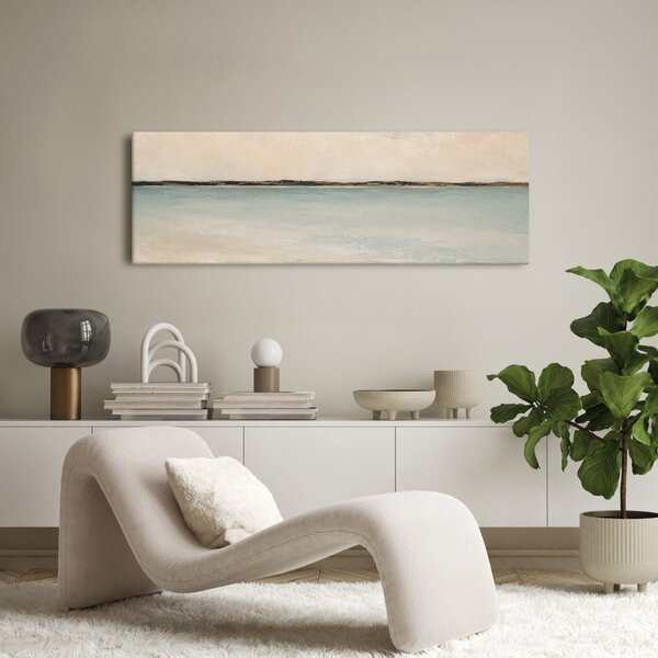 Quadro su tela – Mare silenzioso sotto il cielo chiaro