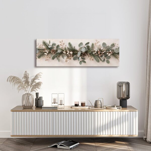 Quadro su tela – Conifere ed eucalipto eleganti