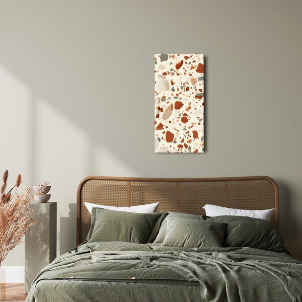 Quadro su tela – Struttura astratta in terrazzo